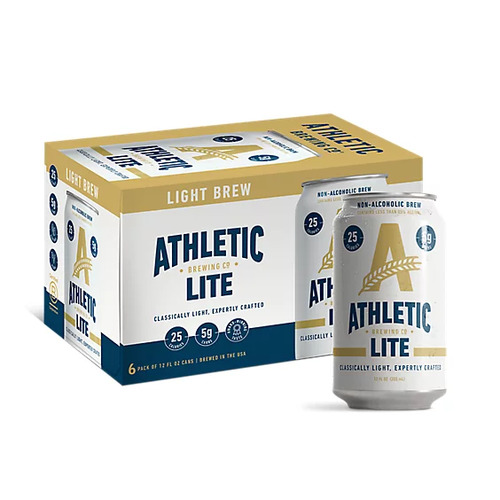 Athletic Brewing Co. Lite Non-Alc 6-Pack Can